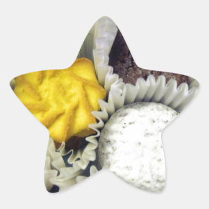 Sticker Étoile Biscuits délicieux