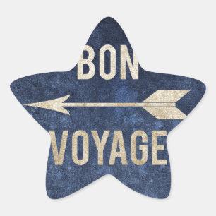 Sticker Étoile Bon Voyage