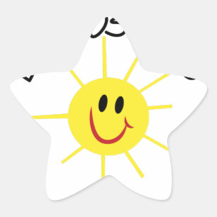 Sticker Étoile Buenos Dias