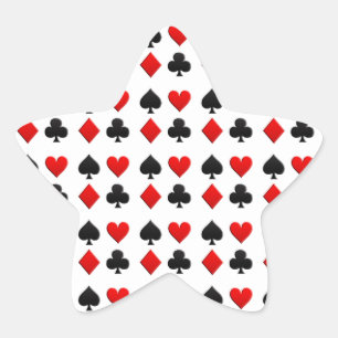 Sticker Étoile Cartes de jeu