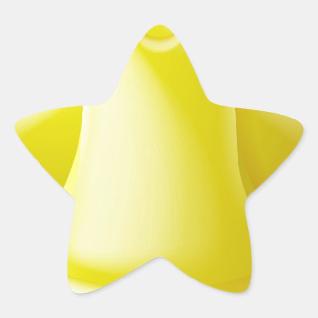 Sticker Étoile Casque de sécurité pour Casquette dur jaune (Devant)