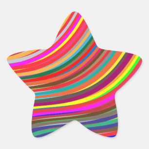 Sticker Étoile Coloris brillant étoile