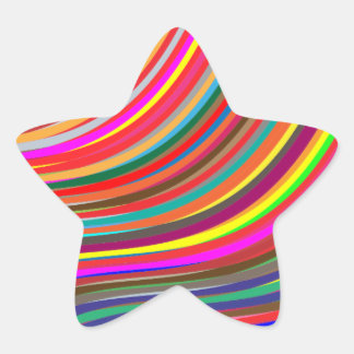 Sticker Étoile Coloris brillant étoile