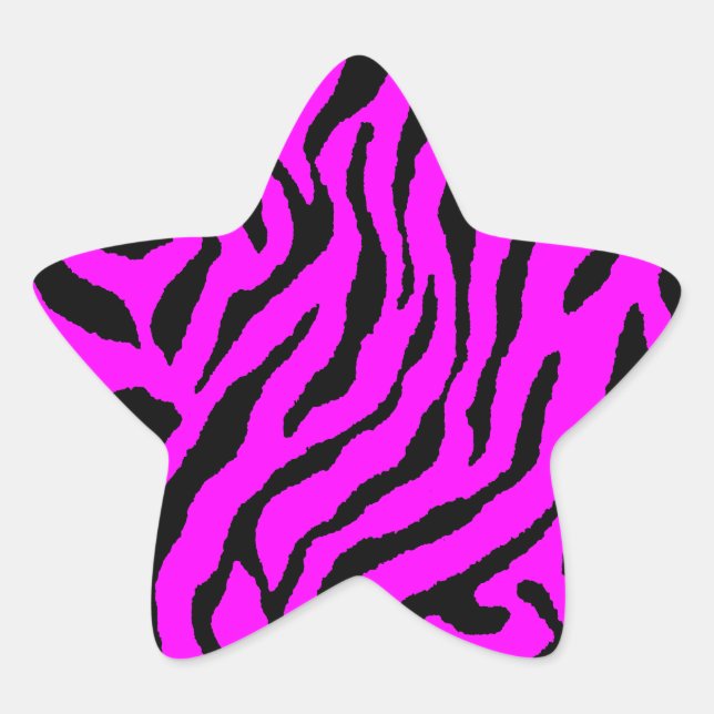 Sticker Étoile Corey Tiger 80s Tiger Stripes (Devant)