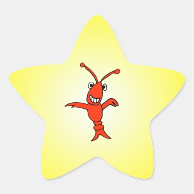 Sticker Étoile Crawfish (Devant)
