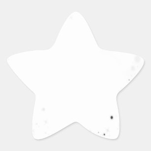 Sticker Étoile Créez votre propre personnalisation personnalisée