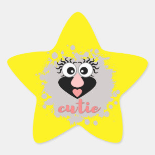 Sticker Étoile Drôle drôle gnome