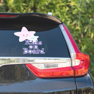 Sticker Étoile Enfants à bord
