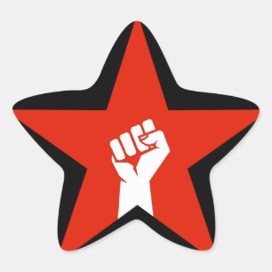 Sticker Étoile Étoile anti-fasciste