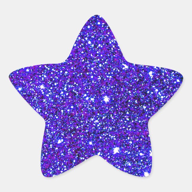 Sticker Étoile Étoiles Parties scintillant Sparkle Univers Infini (Devant)