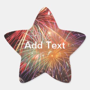 Sticker Étoile Finale Fireworks