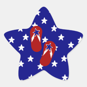 Sticker Étoile Flip Flop Time !