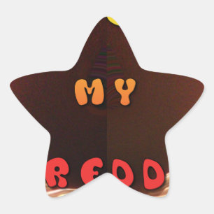 Sticker Étoile Fraîchissez mon feu freddy Brûler Hakuna Matata da