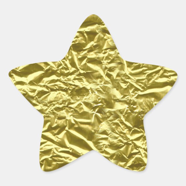 Sticker Étoile Gold Star Holiday (Devant)