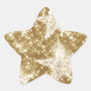 Sticker Étoile Golden Star Sparkings Noël