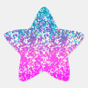 Sticker Étoile Graphique de Parties scintillant de l'autocollant