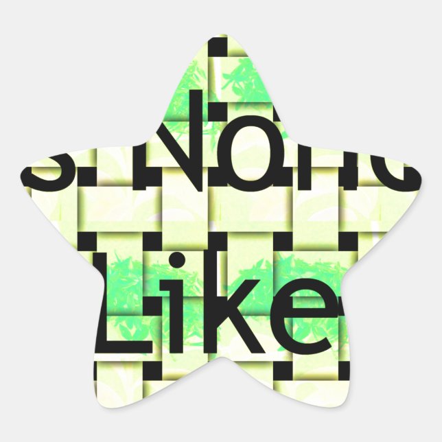 Sticker Étoile Il N'Y En A Pas Comme Vous L'Impression (Devant)