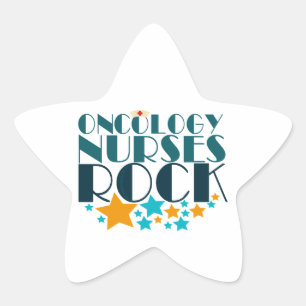 Sticker Étoile Infirmières en oncologie Rock