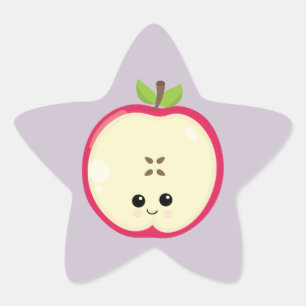 Sticker Étoile Joyeux Apple