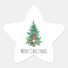 Sticker Étoile Joyeux Noël