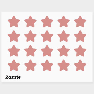 Sticker Étoile La couleur rose new york