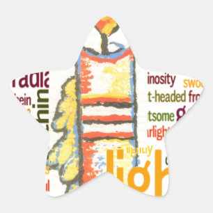 Sticker Étoile Léger