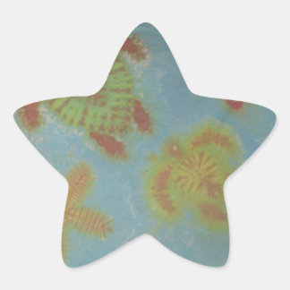 Sticker Étoile Love Sea Creatures Phat Dyes Tie Dyes