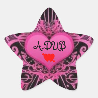 STICKER ÉTOILE LUV A-DUB