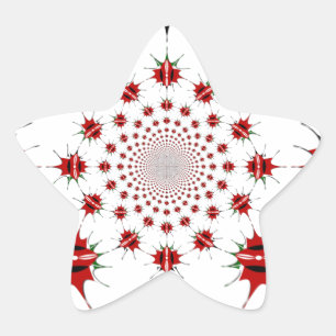 Sticker Étoile Magic Kenya : Kaleidoscope 🇰 identité culturelle 