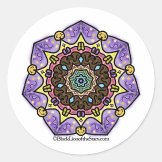 Sticker Etoile Mandala