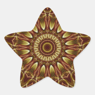 Sticker Étoile Mandala Divine Love no 2 créée par Tutti