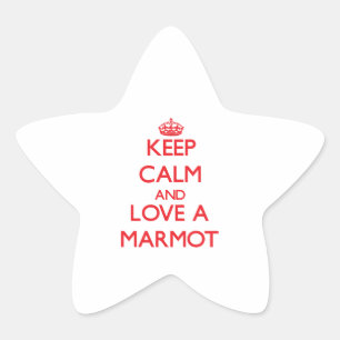 Sticker Étoile Marmot