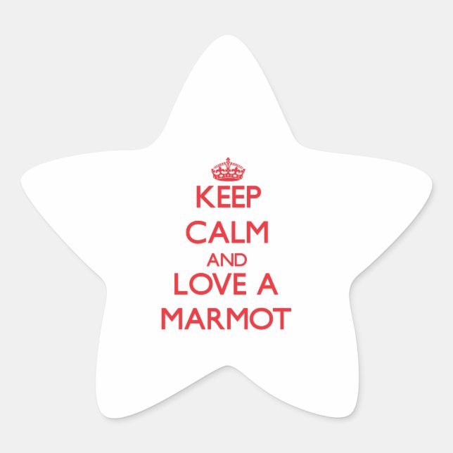 Sticker Étoile Marmot (Devant)