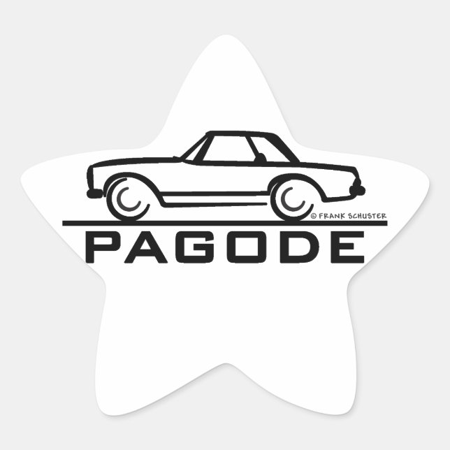 Sticker Étoile Mercedes (Devant)