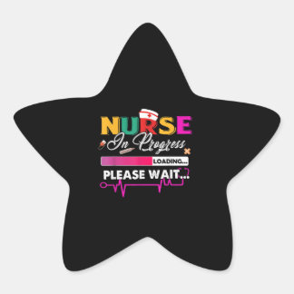Sticker Étoile Nurse