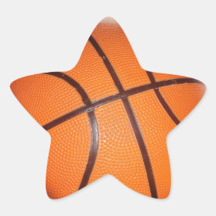 Sticker Étoile Oeuvre de basket-ball