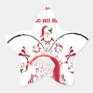 Sticker Étoile Oki Dokie Père Noël !