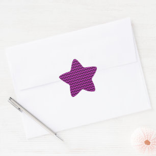 Sticker Étoile Parties scintillant Zag Purple Zig