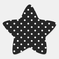 Pois noir et blanc
