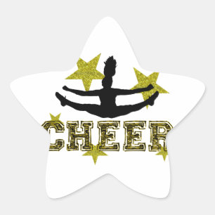 Sticker Étoile Pom-pom girl