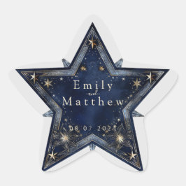 Sticker Étoile Starry Night Romance Mariage
