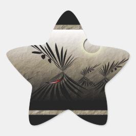 Sticker Étoile Teepee