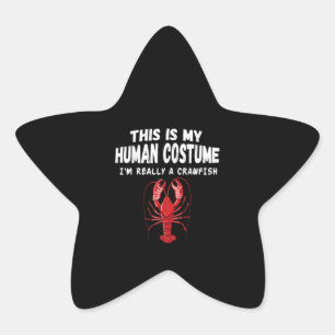 Sticker Étoile This Is My Human Costume 2020