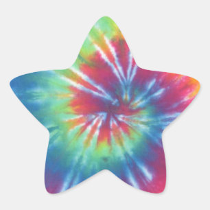Sticker Étoile Tie Dye One