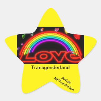 Sticker Étoile Transgenderland