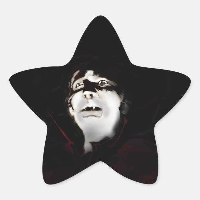 Sticker Étoile Vampire (Devant)