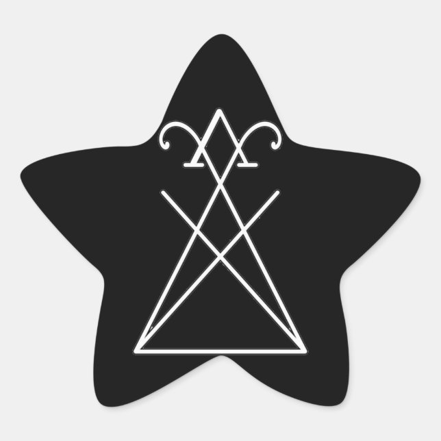 Sticker Étoile Veillée de Lucifer Morningstar (Devant)