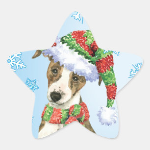 Sticker Étoile Whippet heureux de Howlidays