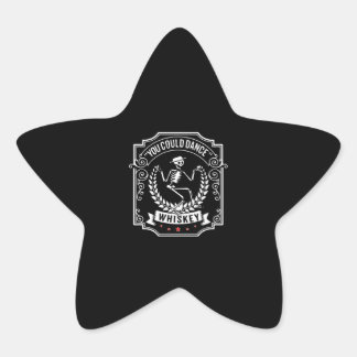 Sticker Étoile Whiskey Lover | Vous Pouvez Danser Whiskey