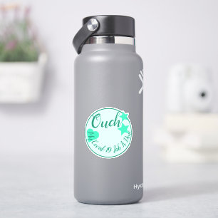 Sticker Étoiles Turquoise Lumineuses Avec Forme Coeur